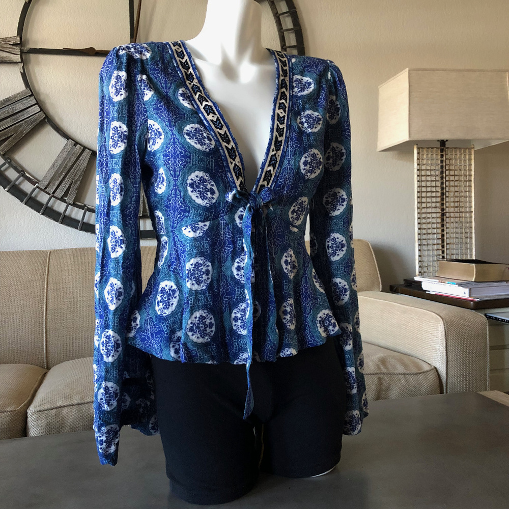Free People Boho Blouse size s/p